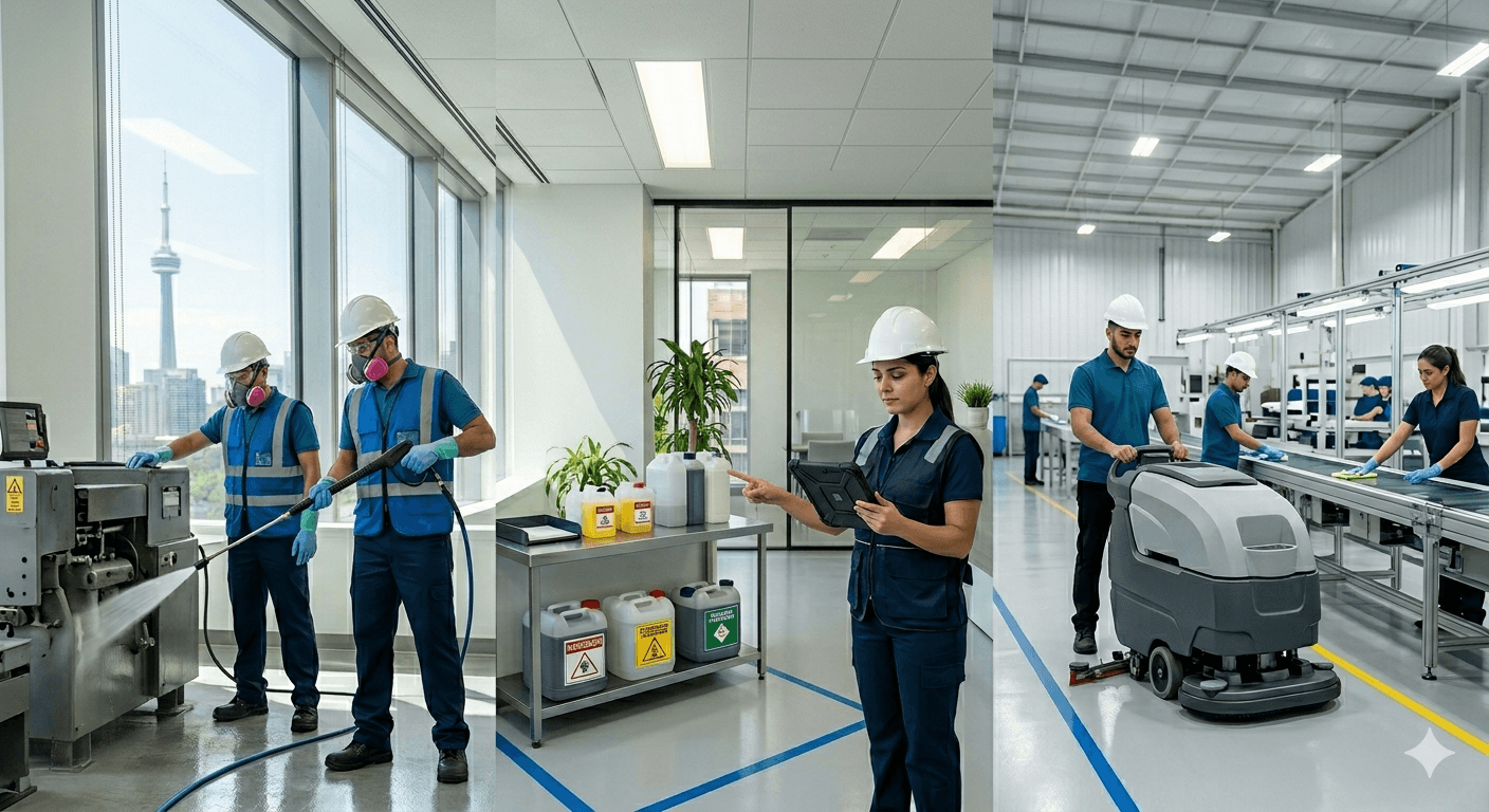 The Ultimate Guide to Industrial Cleaning Services in Ontario: Safety, Compliance, and Efficiency