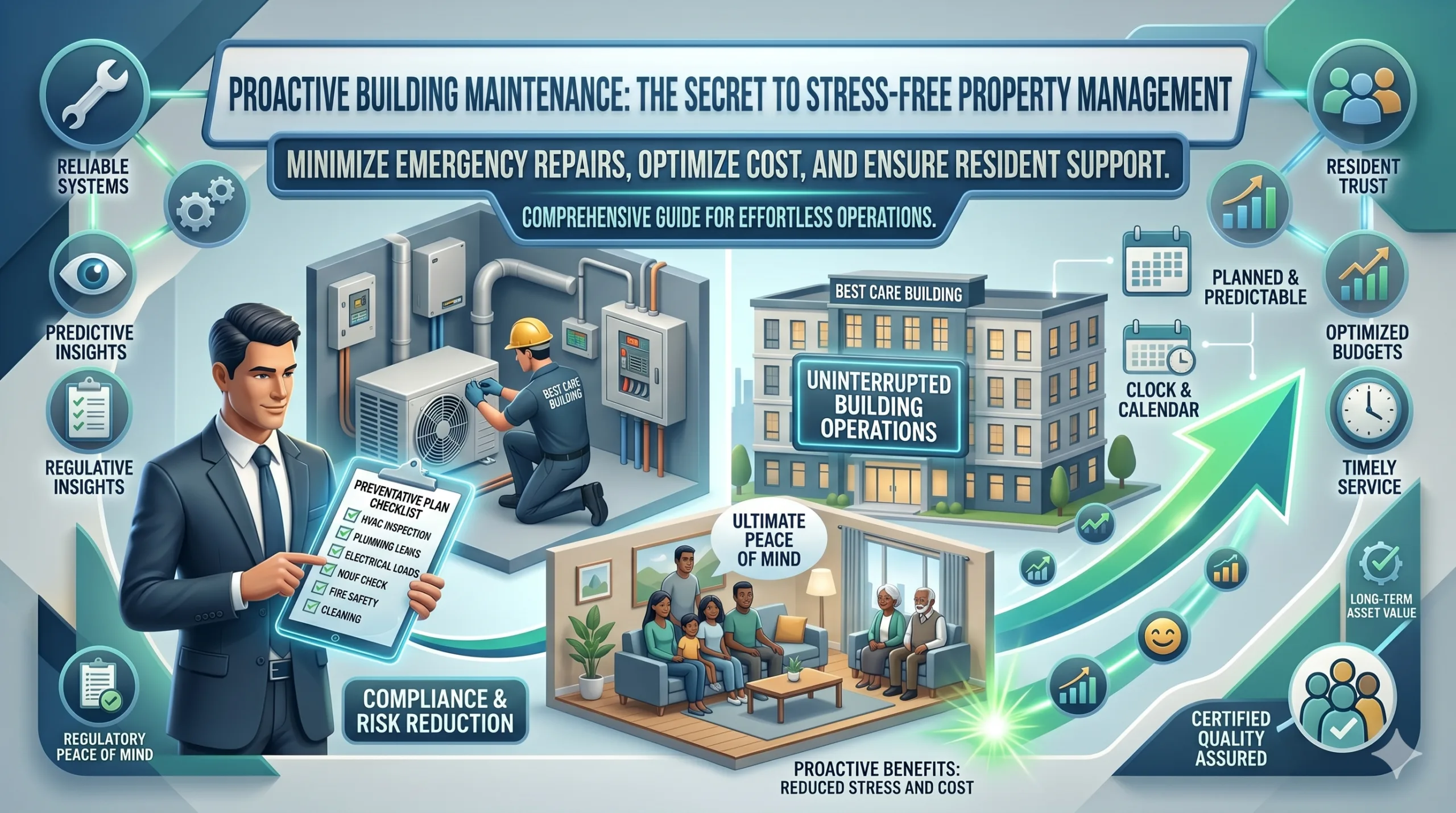 Why Proactive Building Maintenance is the Secret to Stress-Free Property Management