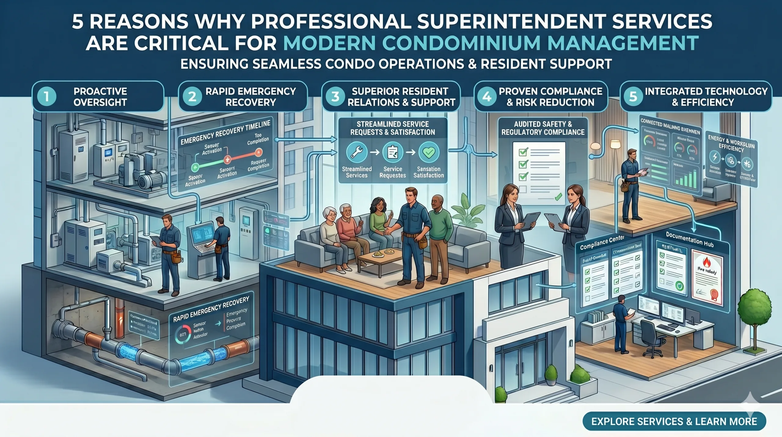 5 Reasons Why Professional Superintendent Services are Critical for Modern Condominium Management