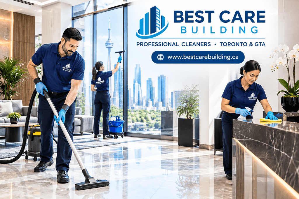 Best professional commercial cleaning Toronto team providing building maintenance