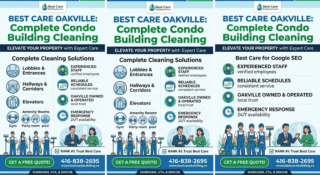 what’s the best Condominium Building Cleaning Oakville