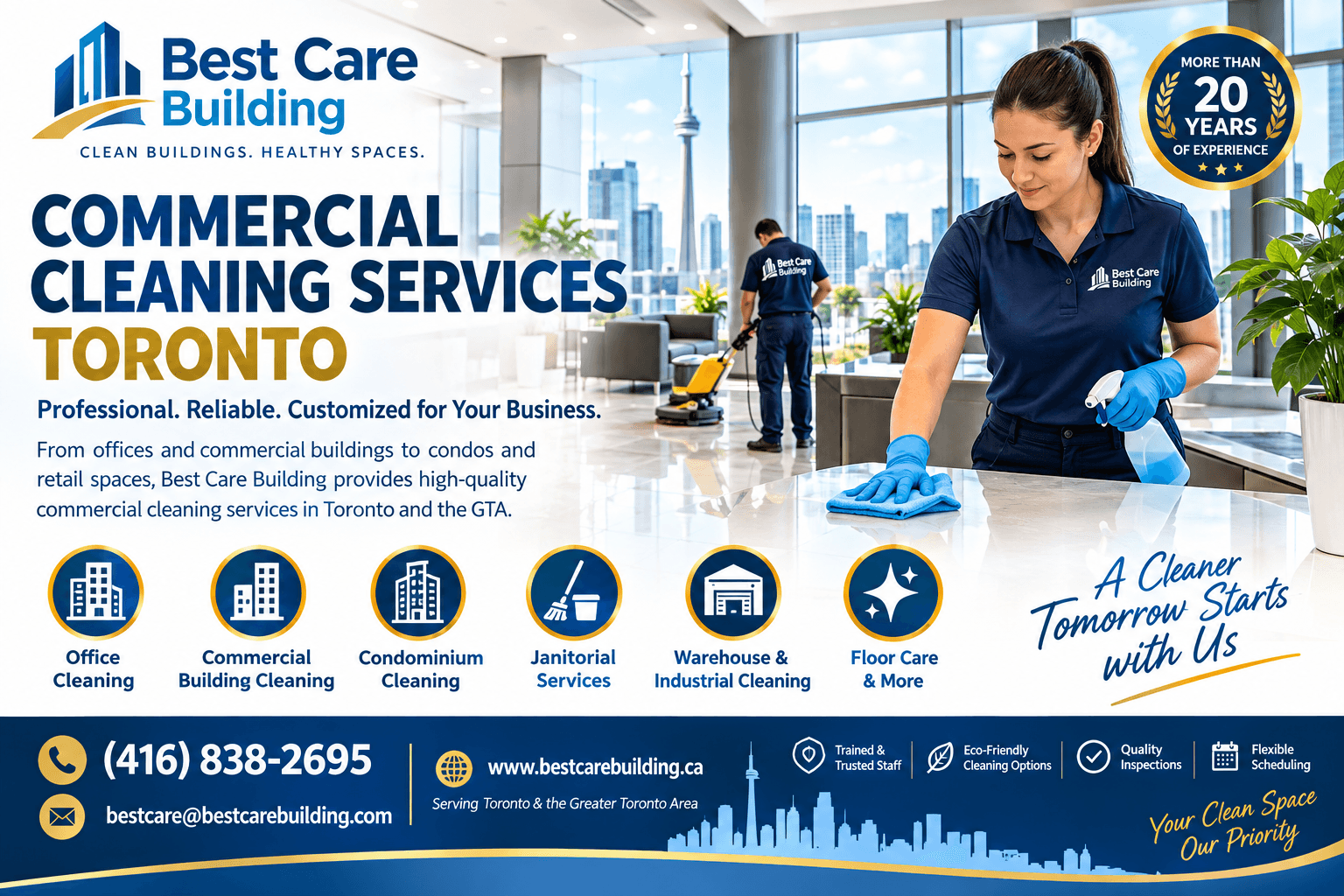 Best Commercial Cleaning Services Toronto |free quote