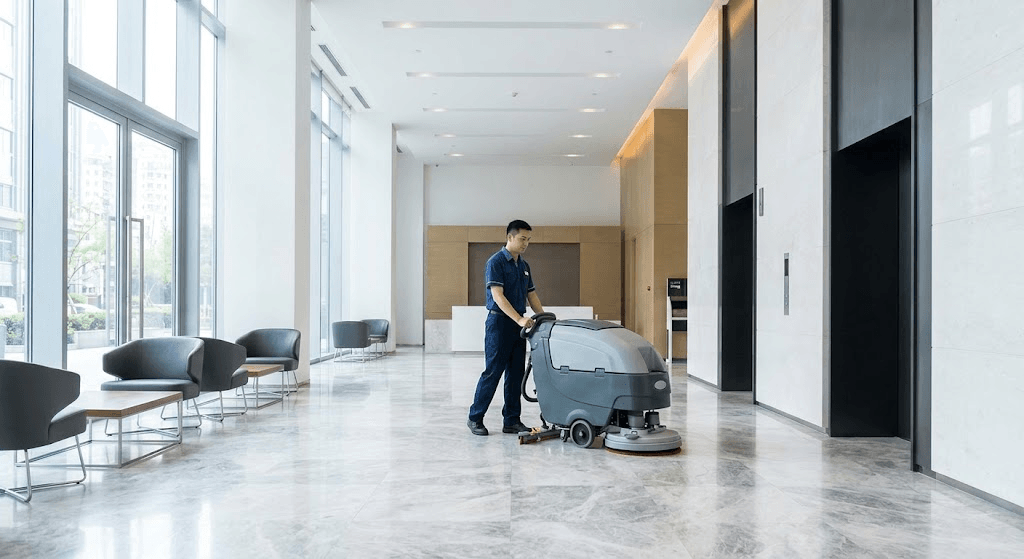 Best Care Building offers professional office cleaning services in Toronto and the GTA, including commercial janitorial care, floor scrubbing, lobby maintenance, and surface disinfection for commercial properties.