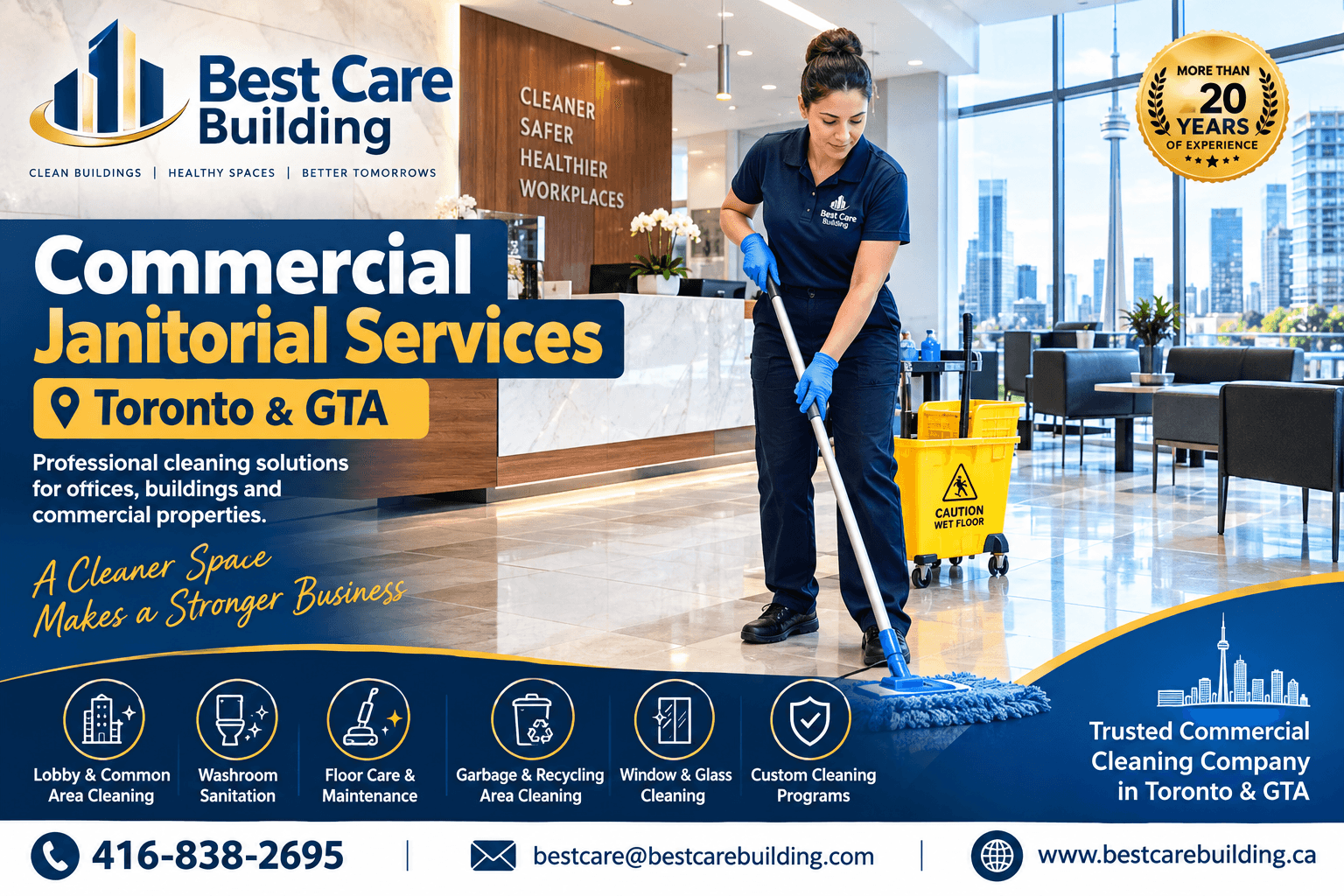 who’s the best commercial Janitorial Services Toronto